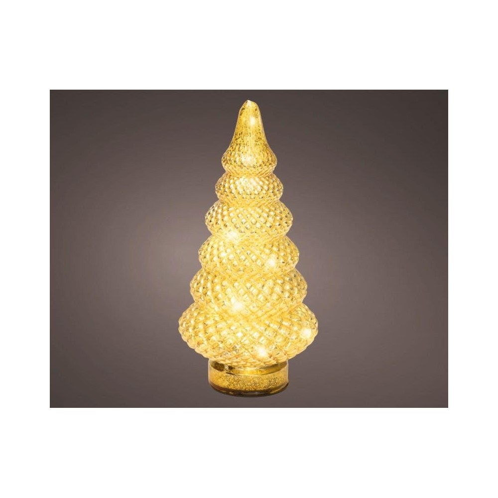 ALBERO VETRO MICROLED LUCE CALDA D.12 H.25.5